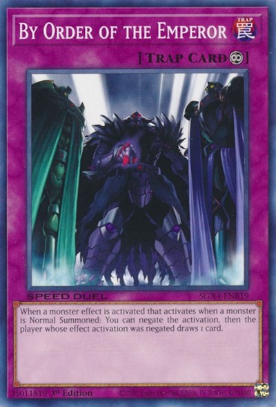 By Order of the Emperor