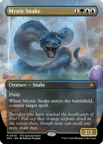 Mystic Snake (Borderless)