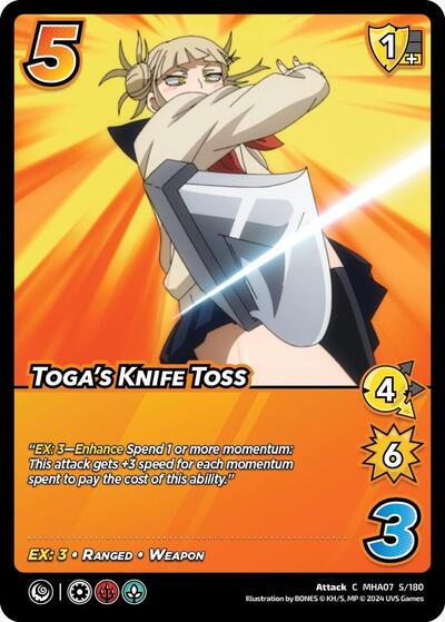 Toga's Knife Toss
