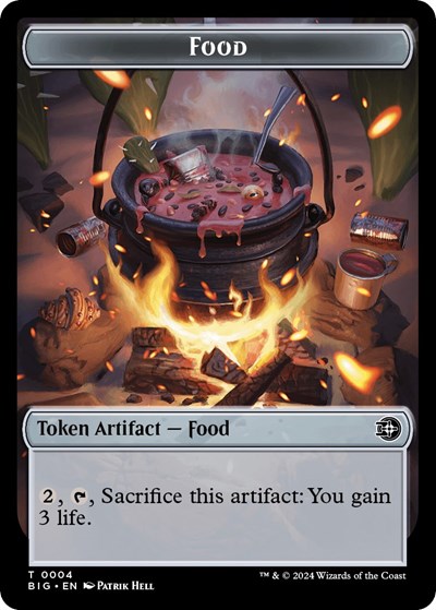 Food // Plot Double-Sided Token