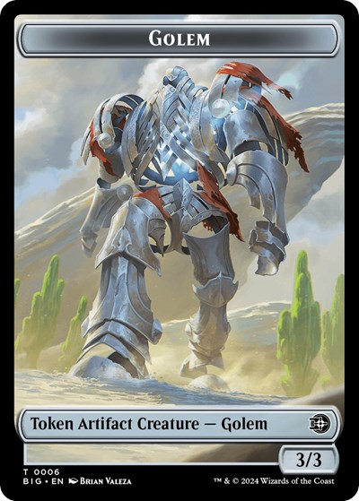 Golem // Plot Double-Sided Token