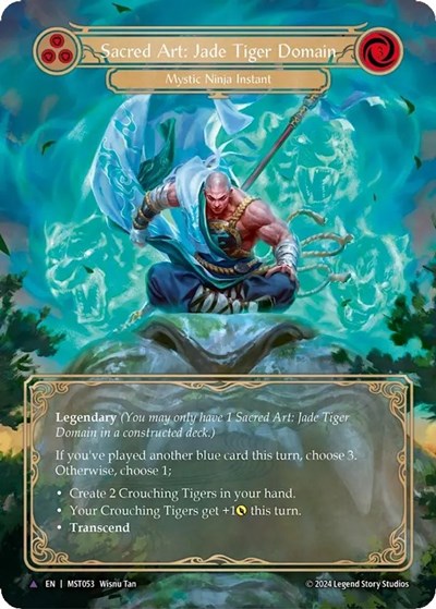 Sacred Art: Jade Tiger Domain (Marvel)
