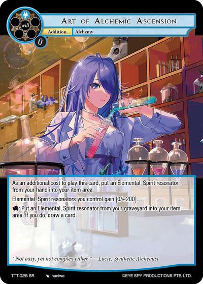 Art of Alchemic Ascension