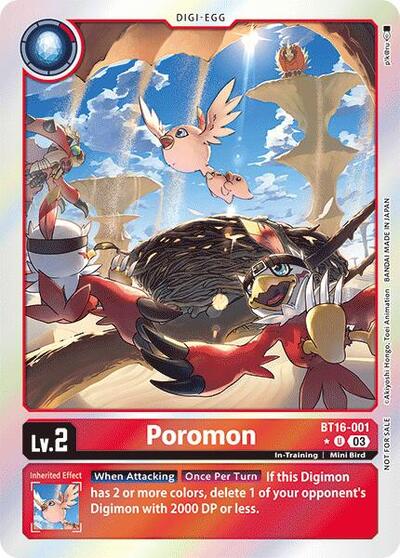 Poromon (Box Promotion Pack: Beginning Observer)