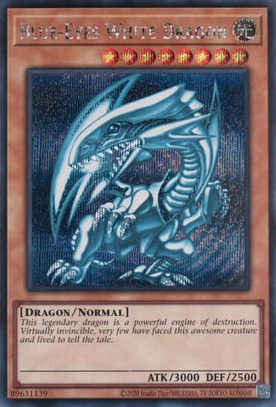 Blue-Eyes White Dragon (Secret Rare)