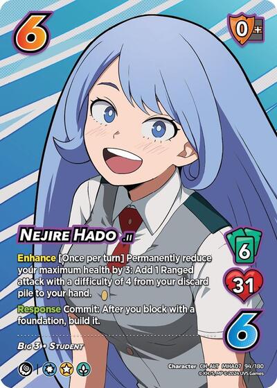 Nejire Hado (Alternate Art)