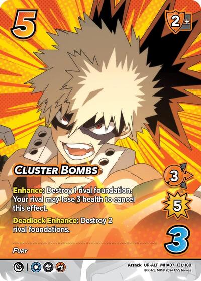 Cluster Bombs (Alternate Art)