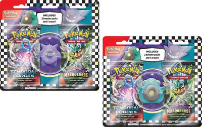Pokemon TCG: Back to School Eraser Blister 2024 [Set of 2]