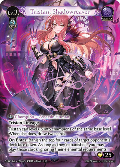 Tristan, Shadowreaver (CUR)