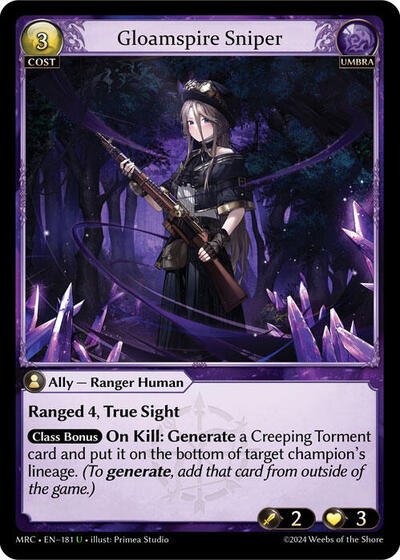 Gloamspire Sniper