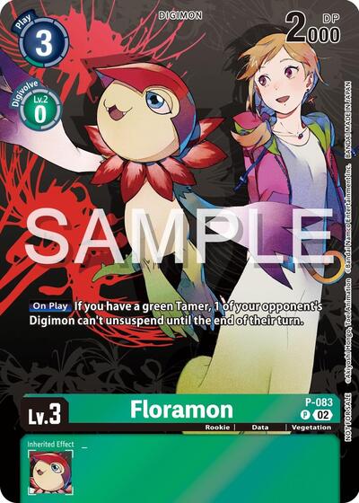 Floramon - P-083 (Official Tournament Pack Vol.13)
