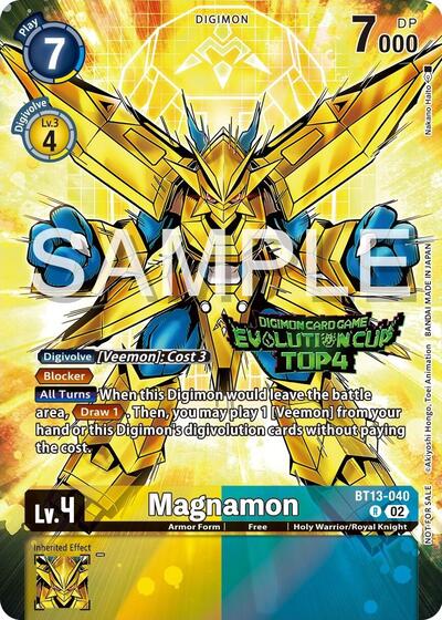 Magnamon - BT13-040 (2024 Evolution Cup Top 4)