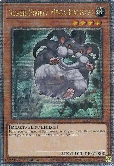 Super-Nimble Mega Hamster (Quarter Century Secret Rare)