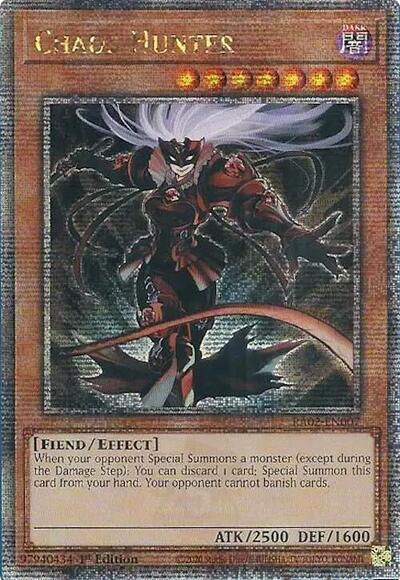 Chaos Hunter (Quarter Century Secret Rare)