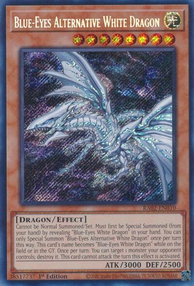 Blue-Eyes Alternative White Dragon (Secret Rare)