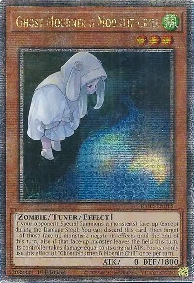 Ghost Mourner & Moonlit Chill (Alternate Art) (Quarter Century Secret Rare)
