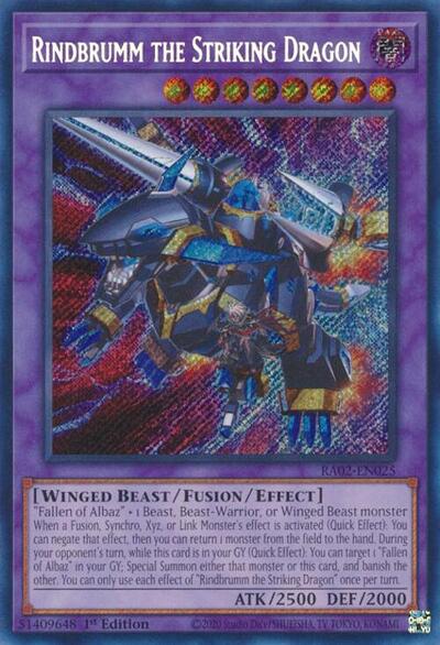 Rindbrumm the Striking Dragon (Secret Rare)