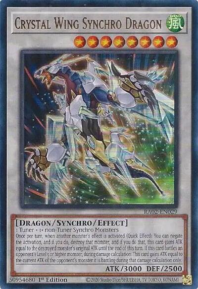 Crystal Wing Synchro Dragon (UR)