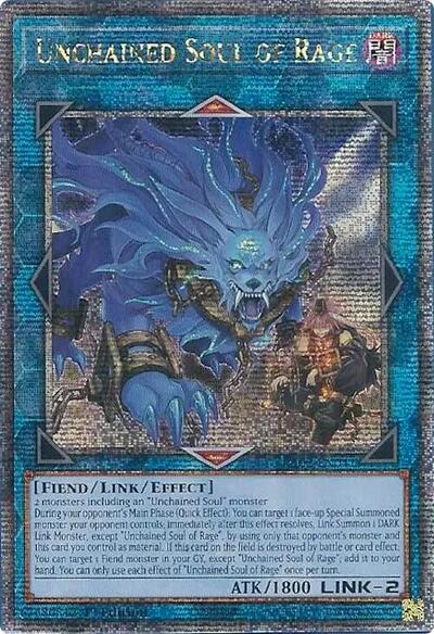Unchained Soul of Rage (Quarter Century Secret Rare)