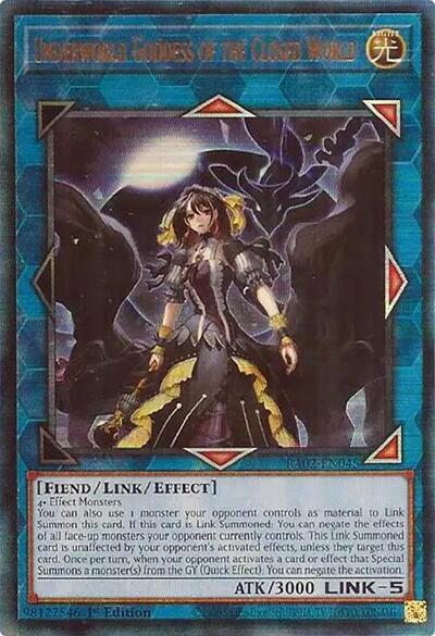 Underworld Goddess of the Closed World (PUR)
