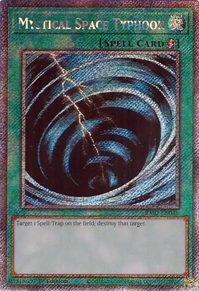Mystical Space Typhoon (Platinum Secret Rare)