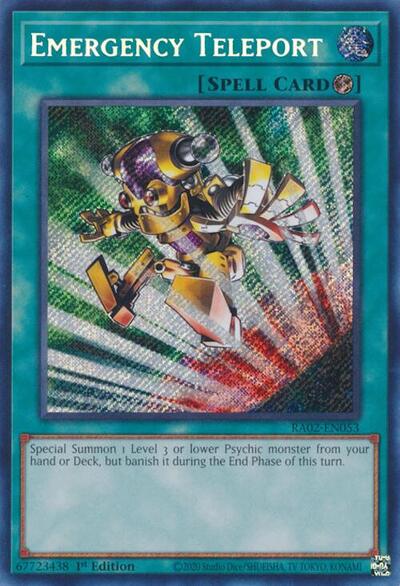 Emergency Teleport (Secret Rare)
