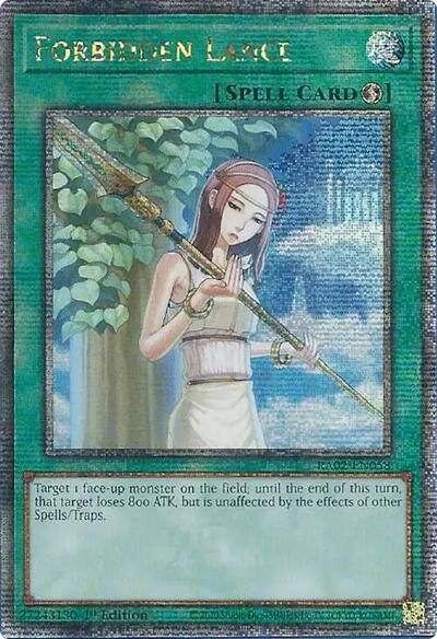 Forbidden Lance (Quarter Century Secret Rare)