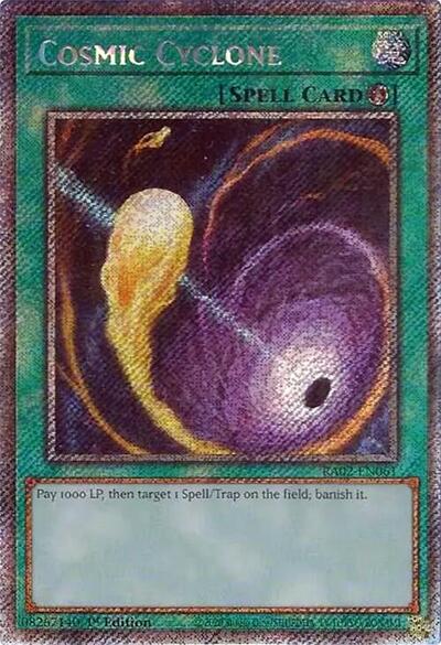 Cosmic Cyclone (Platinum Secret Rare)