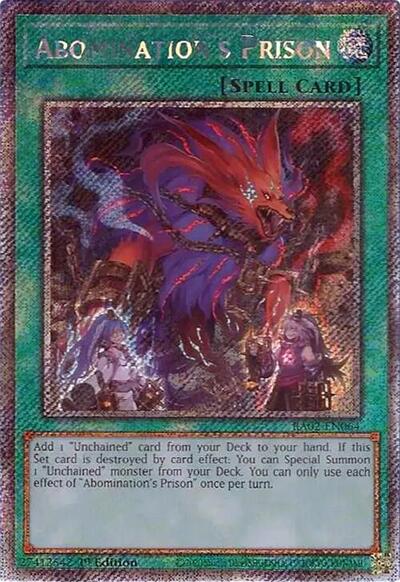 Abomination's Prison (Platinum Secret Rare)