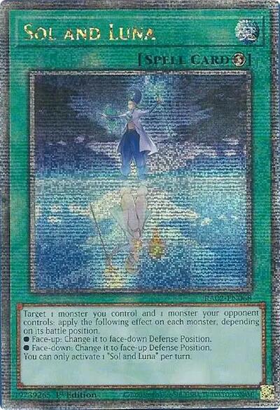 Sol and Luna (Quarter Century Secret Rare)