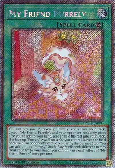 My Friend Purrely (Platinum Secret Rare)