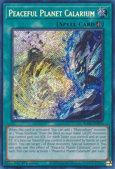 Peaceful Planet Calarium (Secret Rare)