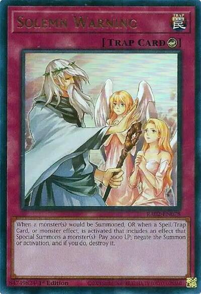 Solemn Warning (UR)