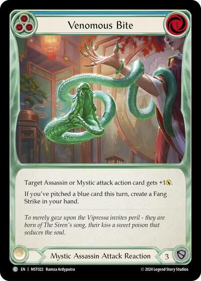 Venomous Bite (Blue)
