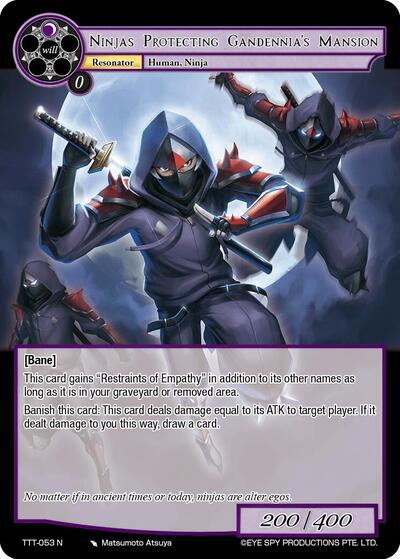 Ninjas Protecting Gandennia's Mansion