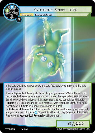 Synthetic Spirit: - 4
