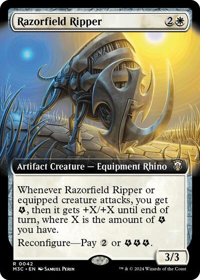 Razorfield Ripper (Extended Art) (Ripple Foil)