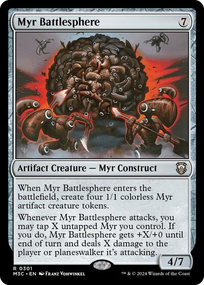 Myr Battlesphere (Ripple Foil)