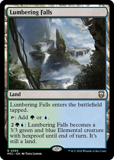 Lumbering Falls (Ripple Foil)