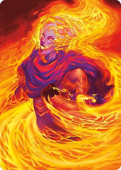 Flare of Duplication Art Card (Gold-Stamped Signature)