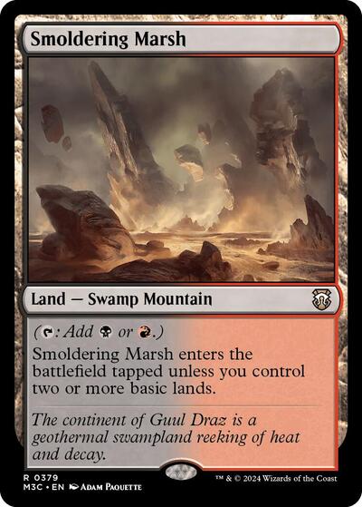 Smoldering Marsh (Ripple Foil)