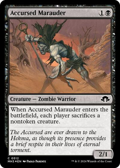 Accursed Marauder (Ripple Foil)