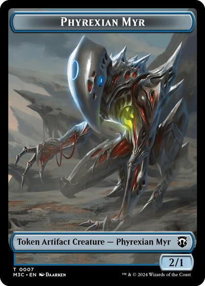 Phyrexian Myr // Servo Double-Sided Token