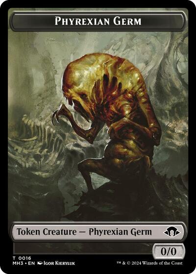 Phyrexian Germ // Moonfolk Double-Sided Token
