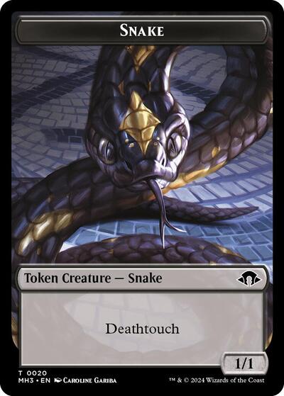 Snake // Energy Reserve Double-Sided Token