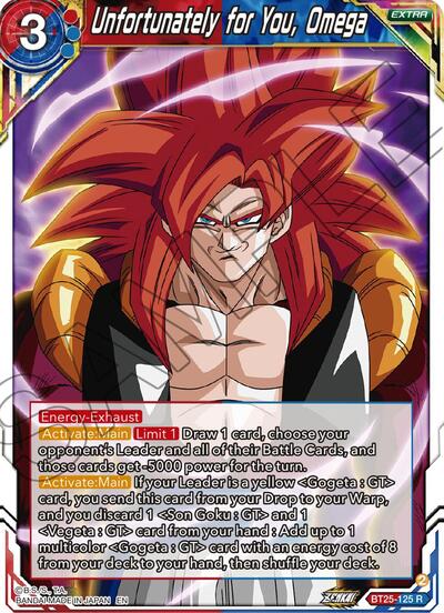 Unfortunately for You, Omega
