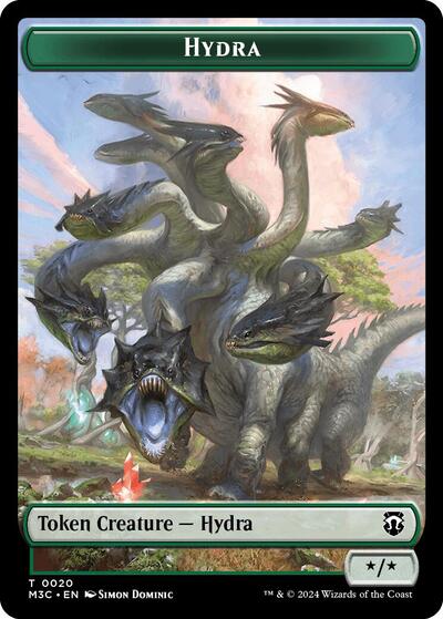 Hydra (Ripple Foil) // Boar Double-Sided Token