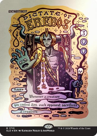 Dictate of Erebos (Rainbow Foil)