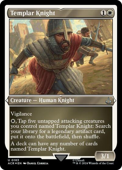 Templar Knight (Foil Etched)