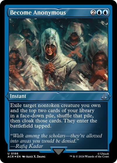 Become Anonymous (Foil Etched)